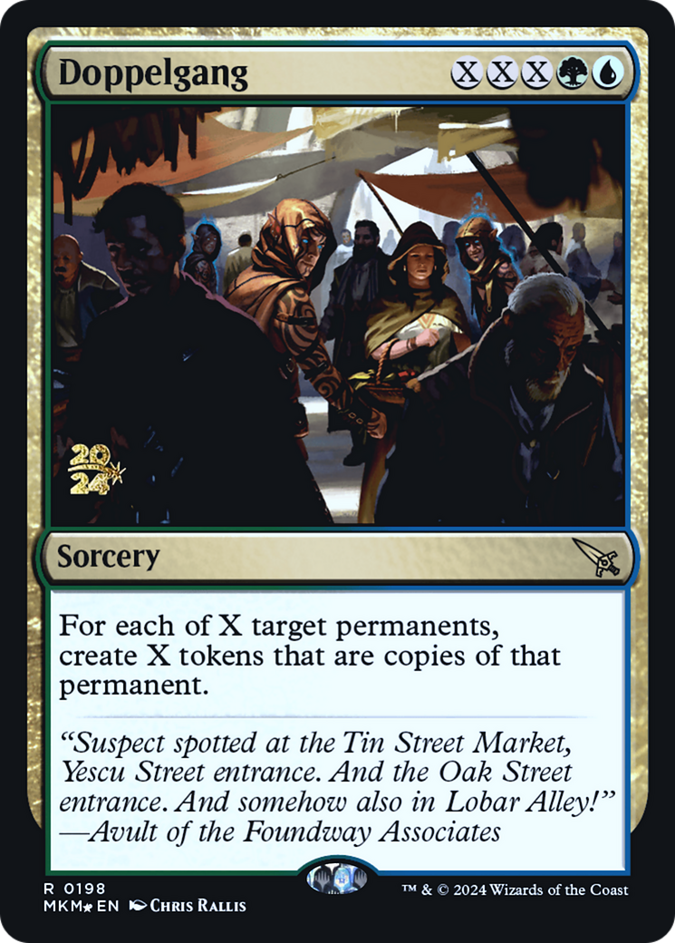 Doppelgang [Murders at Karlov Manor Prerelease Promos] | Jomio and Rueliete's Cards and Comics