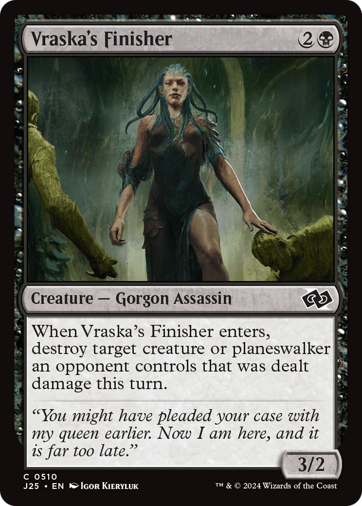 Vraska's Finisher [Foundations Jumpstart] | Jomio and Rueliete's Cards and Comics
