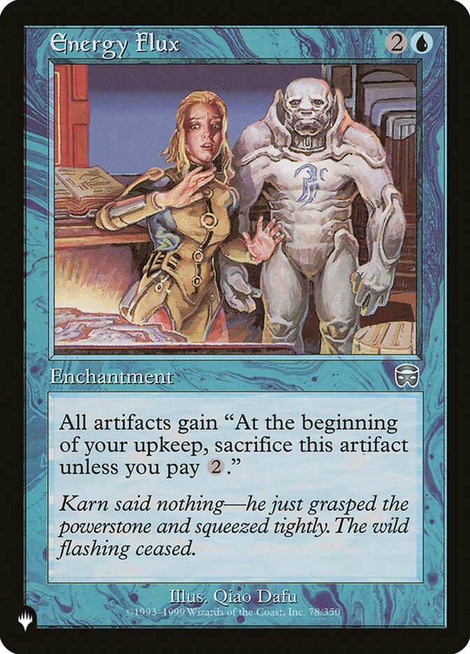 Energy Flux [The List] | Jomio and Rueliete's Cards and Comics