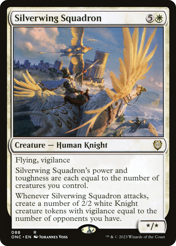 Silverwing Squadron [Phyrexia: All Will Be One Commander] | Jomio and Rueliete's Cards and Comics