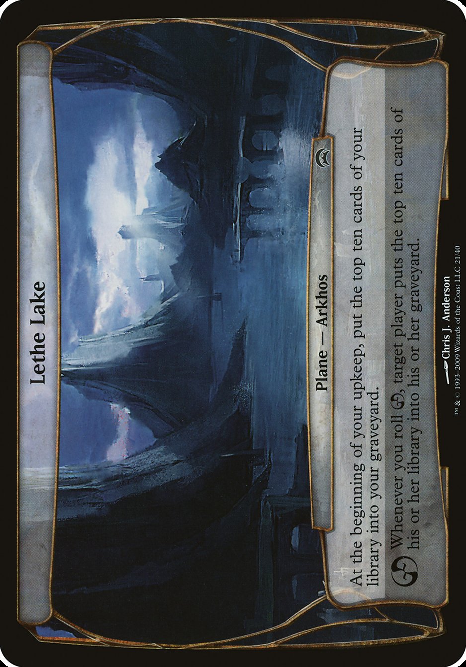 Lethe Lake (Planes) [Planechase Planes] | Jomio and Rueliete's Cards and Comics