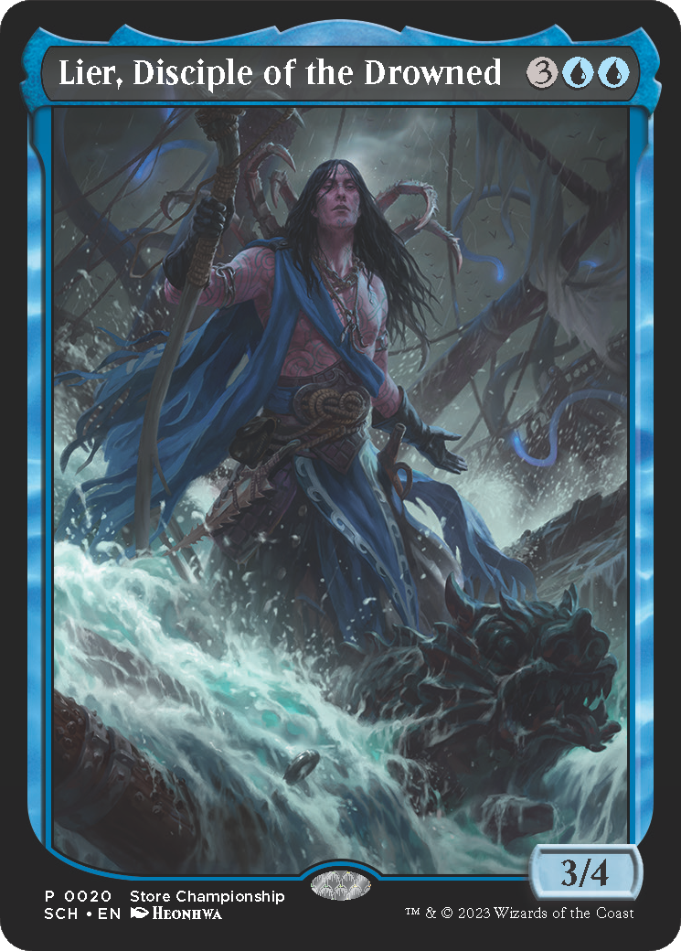 Lier, Disciple of the Drowned [Store Championships 2023] | Jomio and Rueliete's Cards and Comics