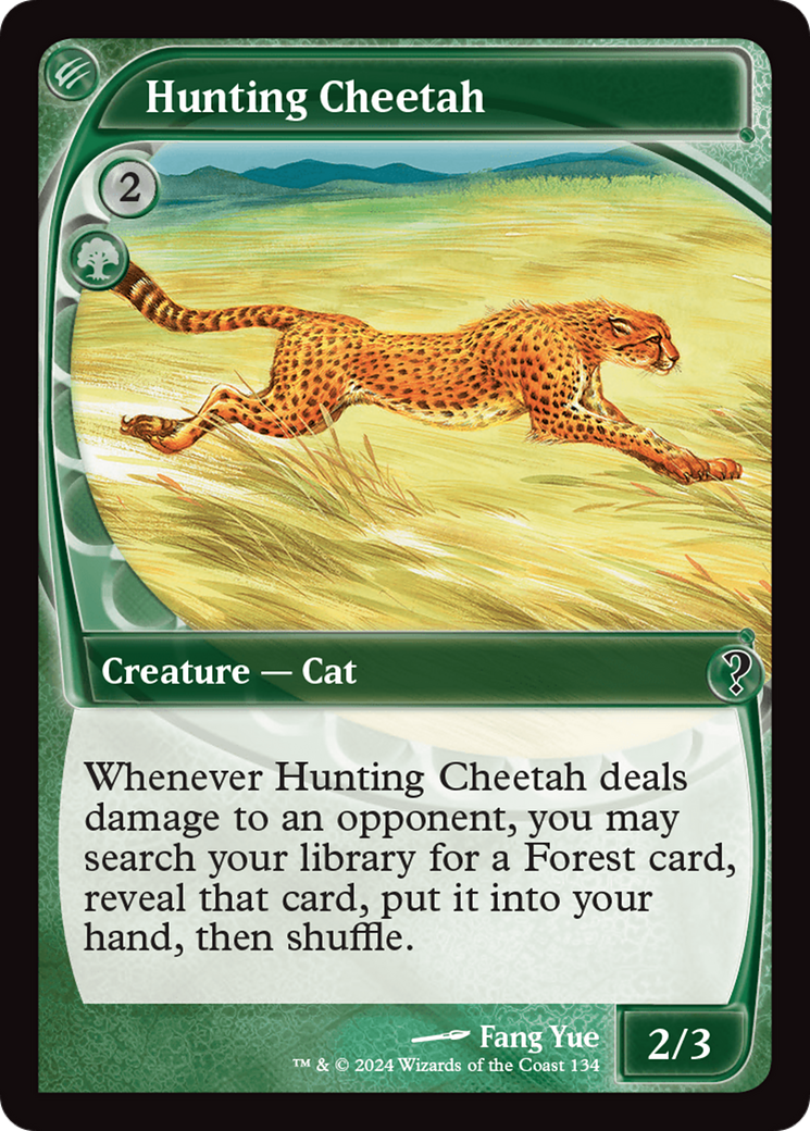 Hunting Cheetah (Future Sight) [Mystery Booster 2] | Jomio and Rueliete's Cards and Comics