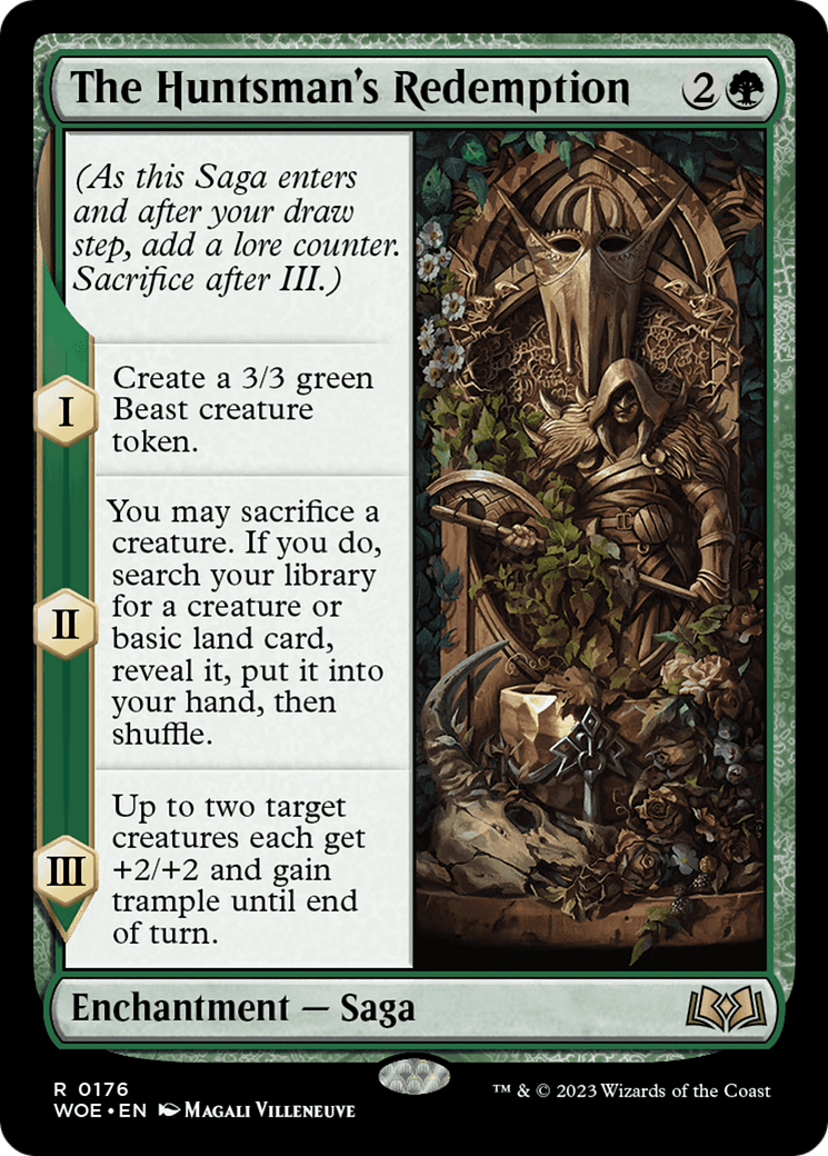 The Huntsman's Redemption [Wilds of Eldraine] | Jomio and Rueliete's Cards and Comics
