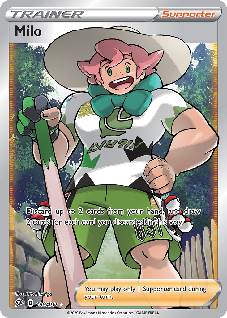 Milo (190/192) [Sword & Shield: Rebel Clash] | Jomio and Rueliete's Cards and Comics