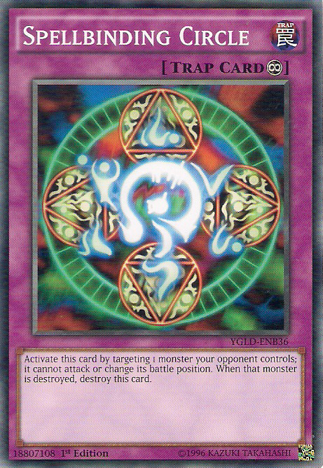 Spellbinding Circle [YGLD-ENB36] Common | Jomio and Rueliete's Cards and Comics
