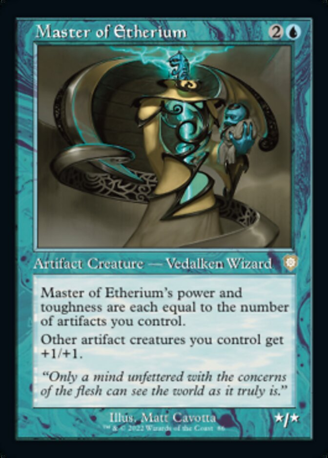 Master of Etherium (Retro) [The Brothers' War Commander] | Jomio and Rueliete's Cards and Comics