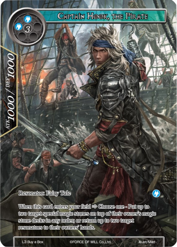 Captain Hook, the Pirate (L3 Buy a Box) [Promo Cards] | Jomio and Rueliete's Cards and Comics