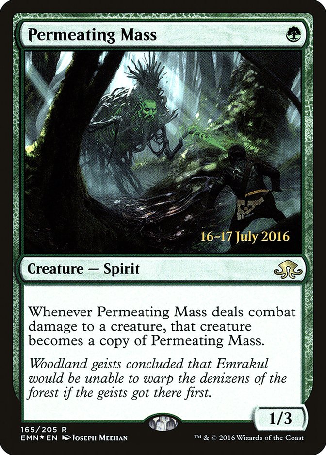 Permeating Mass [Eldritch Moon Prerelease Promos] | Jomio and Rueliete's Cards and Comics