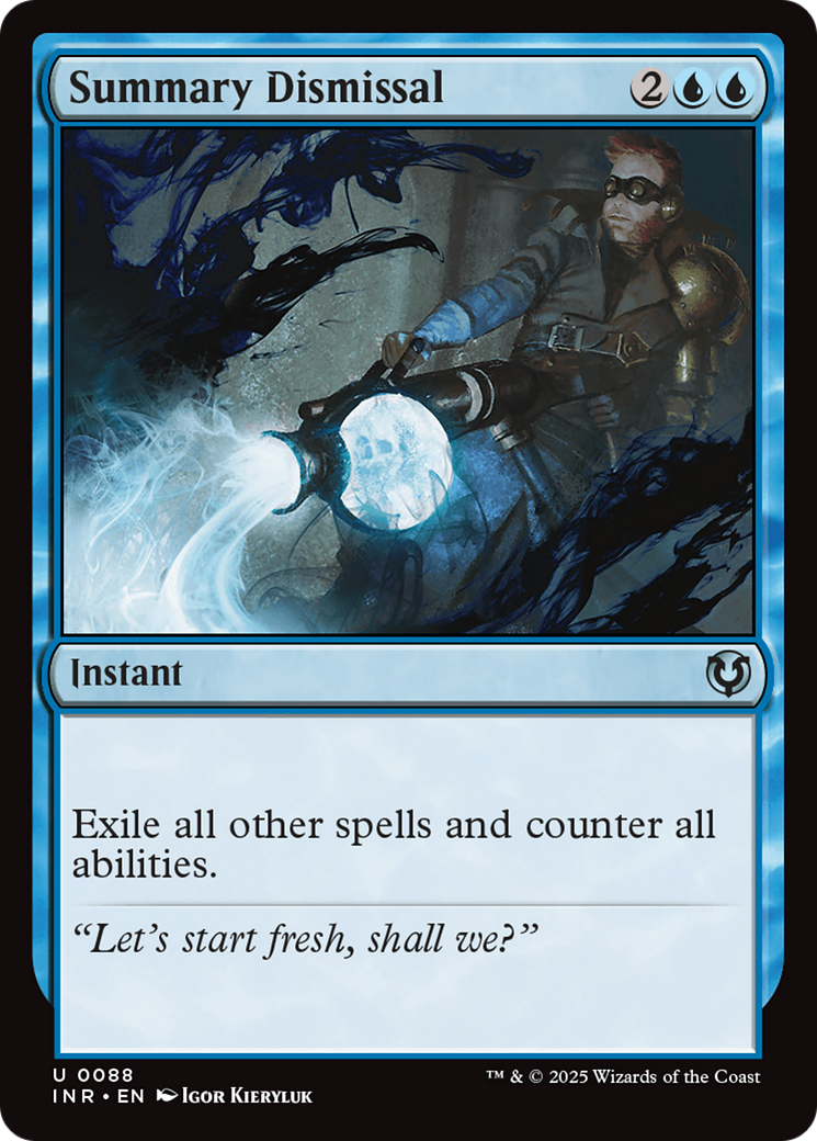 Summary Dismissal [Innistrad Remastered] | Jomio and Rueliete's Cards and Comics