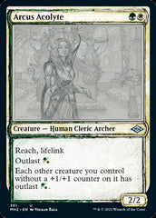 Arcus Acolyte (Sketch) [Modern Horizons 2] | Jomio and Rueliete's Cards and Comics
