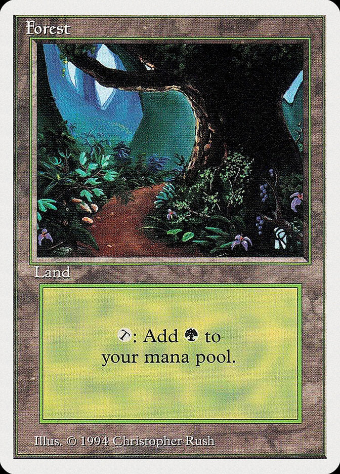 Forest (305) [Summer Magic / Edgar] | Jomio and Rueliete's Cards and Comics