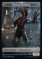 Horror // Eldrazi Horror Double-Sided Token [Commander Legends: Battle for Baldur's Gate Tokens] | Jomio and Rueliete's Cards and Comics