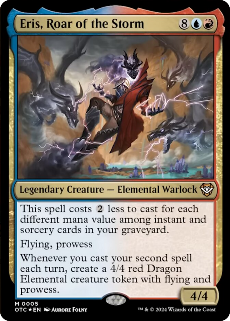 Eris, Roar of the Storm [Outlaws of Thunder Junction Commander] | Jomio and Rueliete's Cards and Comics