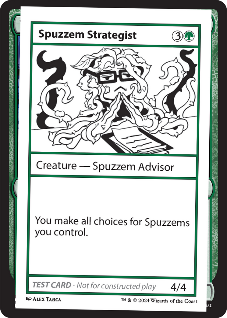 Spuzzem Strategist [Mystery Booster 2 Playtest Cards] | Jomio and Rueliete's Cards and Comics
