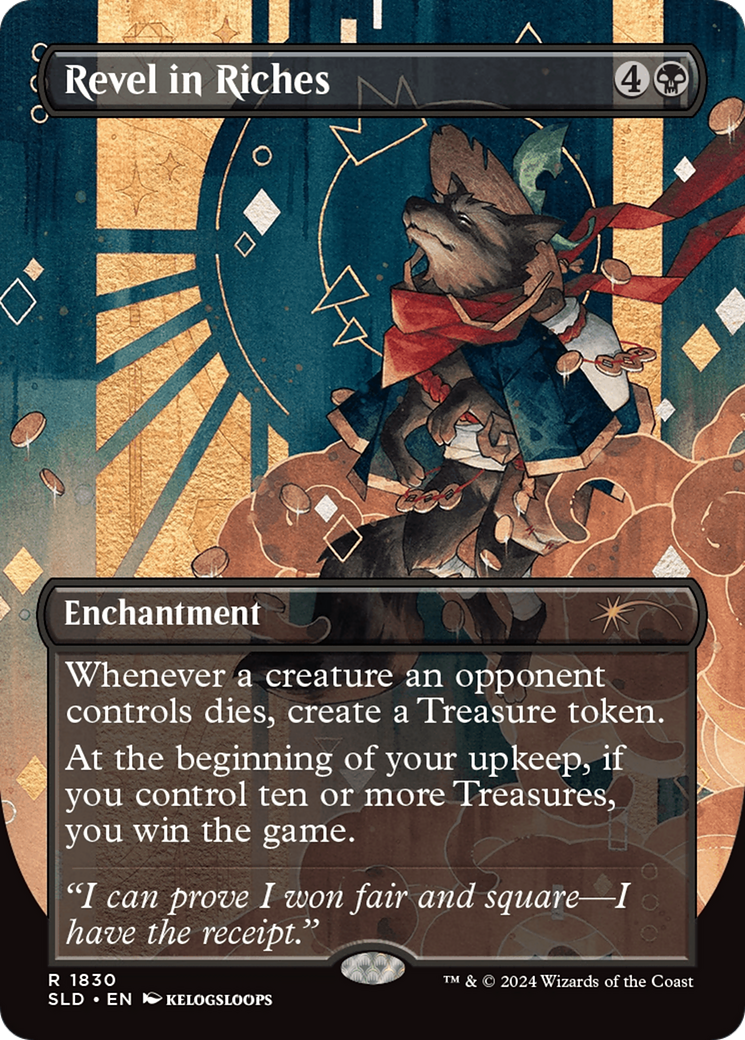 Revel in Riches (Rainbow Foil) [Secret Lair Drop Series] | Jomio and Rueliete's Cards and Comics