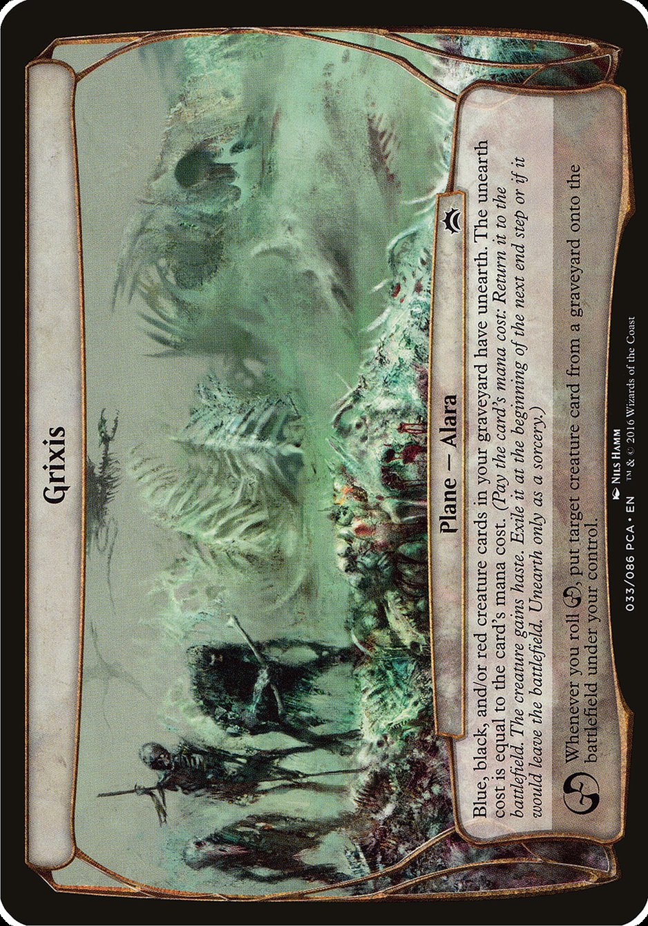 Grixis (Planes) [Planechase Anthology Planes] | Jomio and Rueliete's Cards and Comics