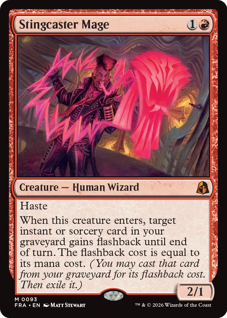 Stingcaster Mage [Reality Fracture] | Jomio and Rueliete's Cards and Comics