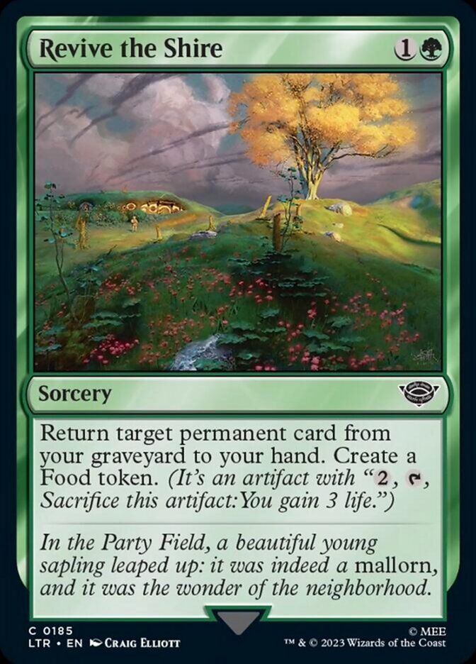 Revive the Shire [The Lord of the Rings: Tales of Middle-Earth] | Jomio and Rueliete's Cards and Comics