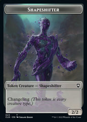 Kor Warrior // Shapeshifter (023) Double-Sided Token [Commander Legends: Battle for Baldur's Gate Tokens] | Jomio and Rueliete's Cards and Comics