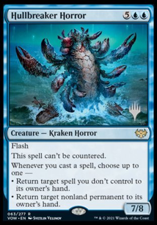 Hullbreaker Horror (Promo Pack) [Innistrad: Crimson Vow Promos] | Jomio and Rueliete's Cards and Comics