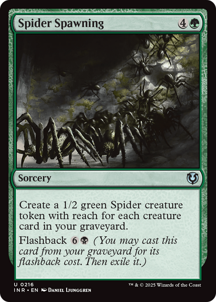Spider Spawning [Innistrad Remastered] | Jomio and Rueliete's Cards and Comics