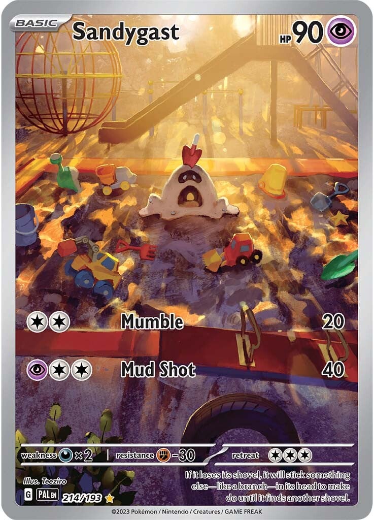 Sandygast (214/193) [Scarlet & Violet: Paldea Evolved] | Jomio and Rueliete's Cards and Comics