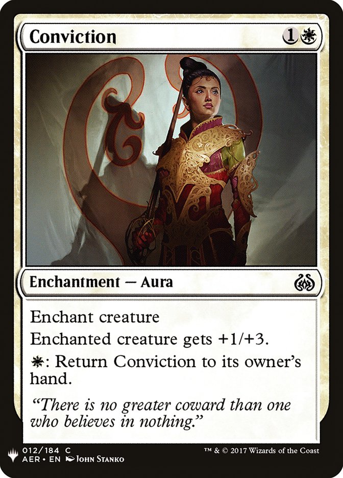 Conviction [Mystery Booster] | Jomio and Rueliete's Cards and Comics