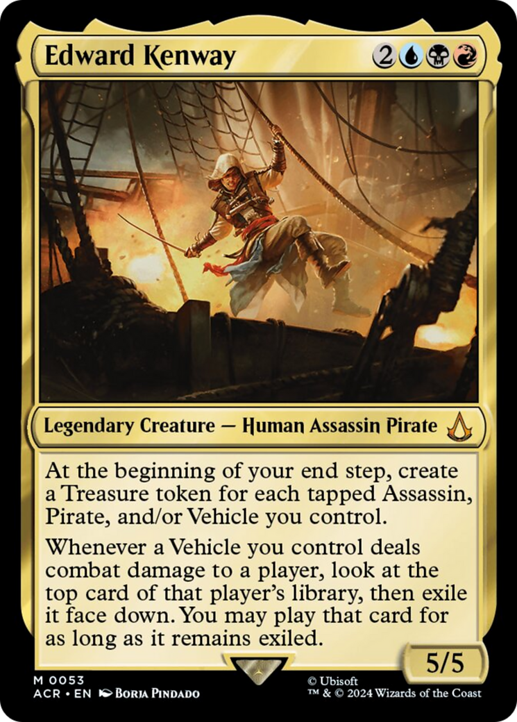 Edward Kenway [Assassin's Creed] | Jomio and Rueliete's Cards and Comics