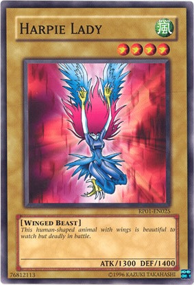 Harpie Lady [RP01-EN025] Common | Jomio and Rueliete's Cards and Comics