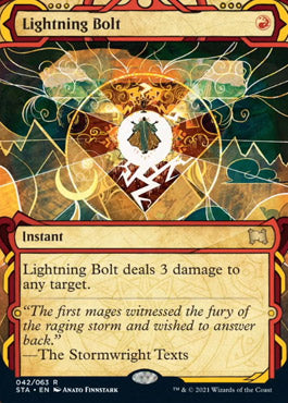 Lightning Bolt (Foil Etched) [Strixhaven: Mystical Archive] | Jomio and Rueliete's Cards and Comics