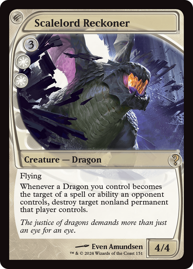 Scalelord Reckoner (Future Sight) [Mystery Booster 2] | Jomio and Rueliete's Cards and Comics