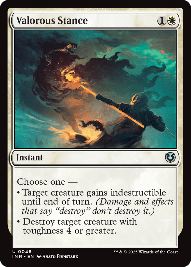 Valorous Stance [Innistrad Remastered] | Jomio and Rueliete's Cards and Comics