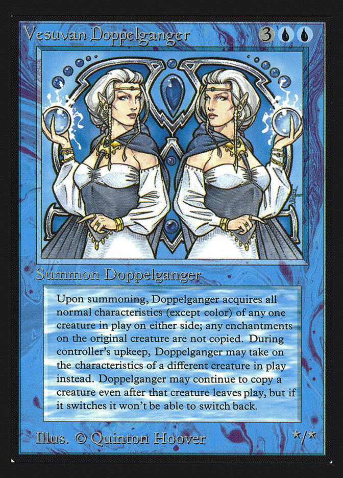 Vesuvan Doppelganger [International Collectors' Edition] | Jomio and Rueliete's Cards and Comics
