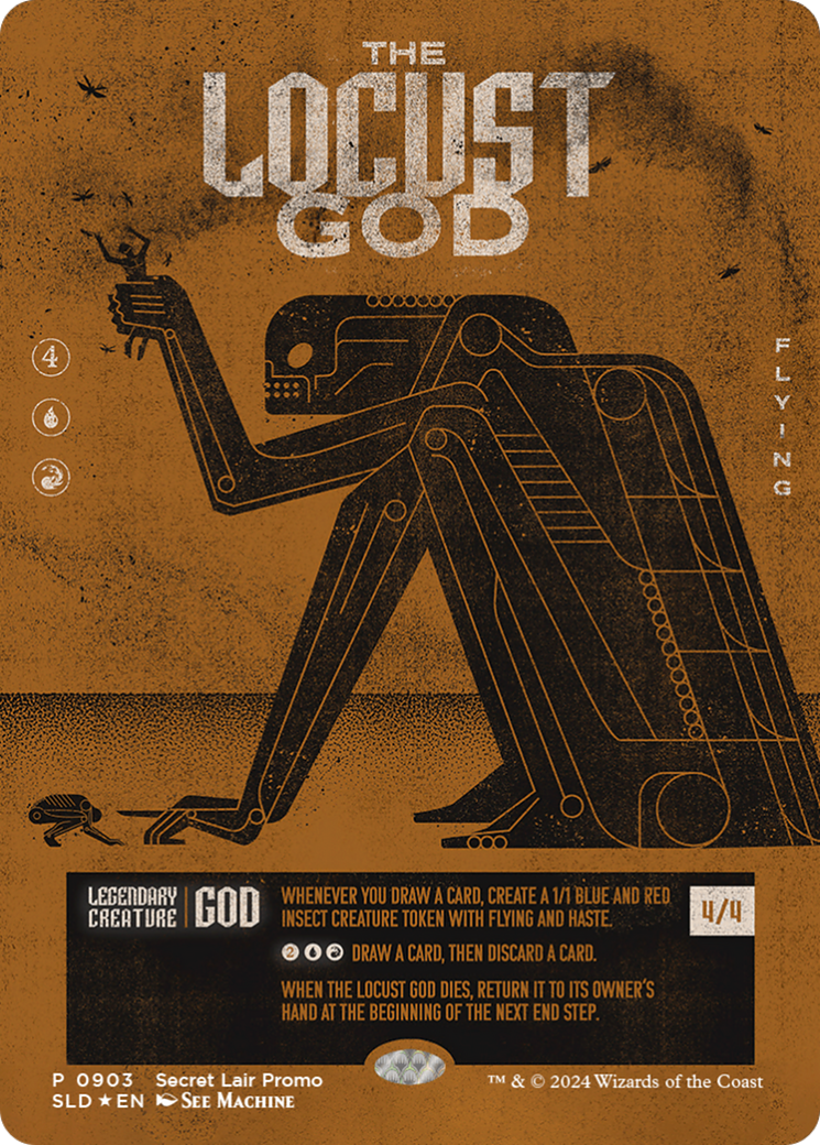 The Locust God [Secret Lair Drop Series] | Jomio and Rueliete's Cards and Comics