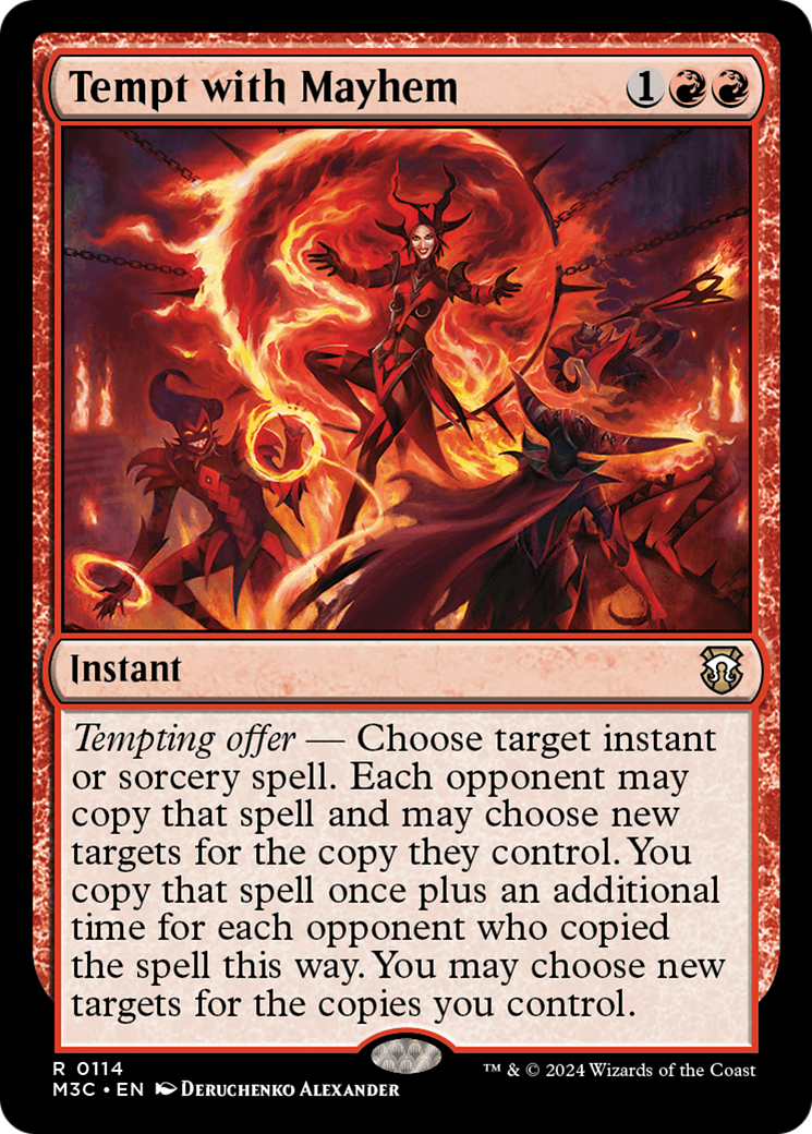 Tempt with Mayhem [Modern Horizons 3 Commander] | Jomio and Rueliete's Cards and Comics