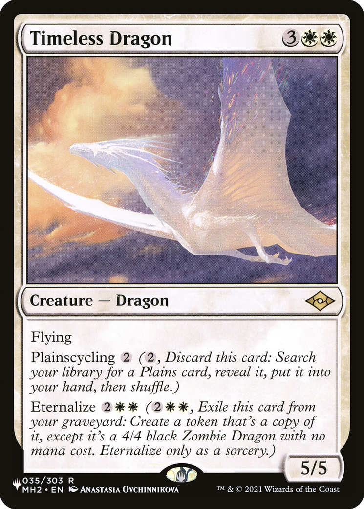 Timeless Dragon [The List] | Jomio and Rueliete's Cards and Comics