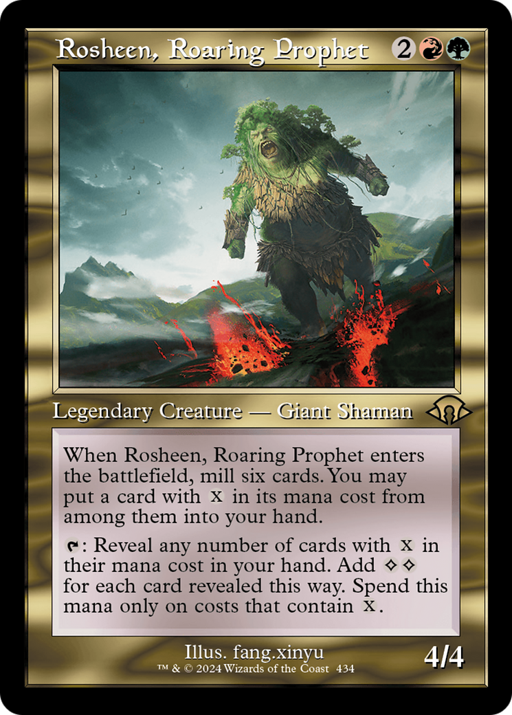 Rosheen, Roaring Prophet (Retro) [Modern Horizons 3] | Jomio and Rueliete's Cards and Comics