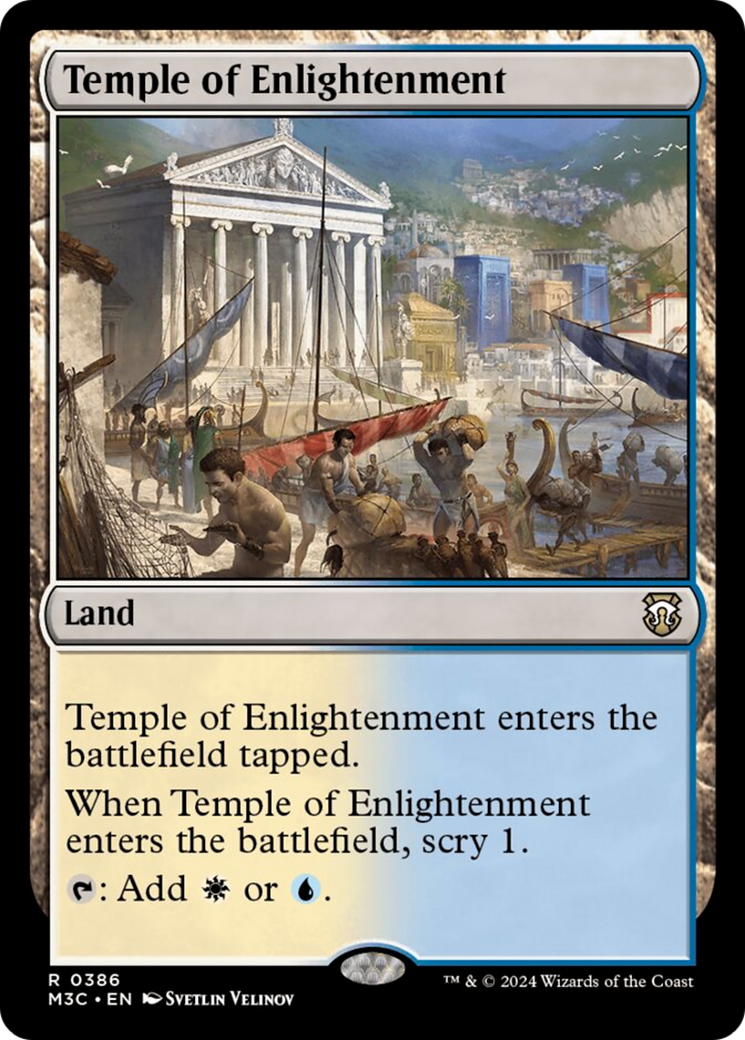 Temple of Enlightenment [Modern Horizons 3 Commander] | Jomio and Rueliete's Cards and Comics