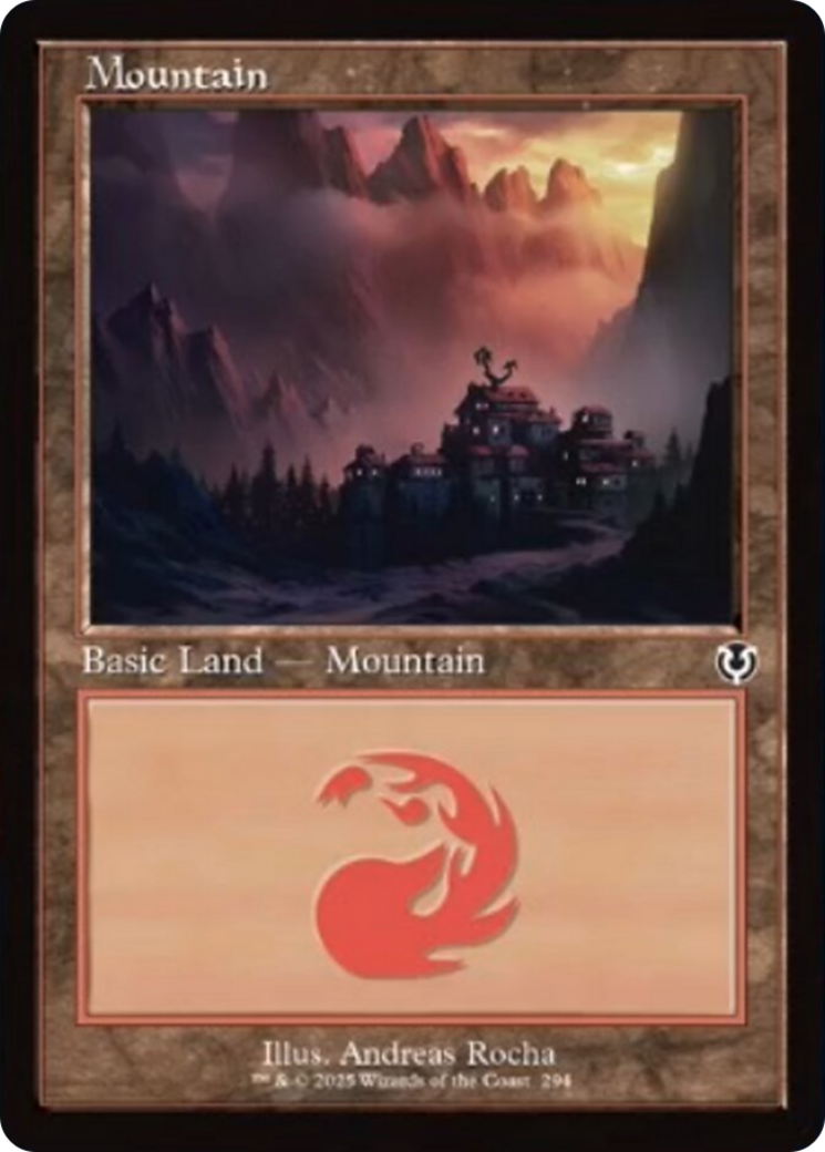 Mountain (294) (Retro Frame) [Innistrad Remastered] | Jomio and Rueliete's Cards and Comics