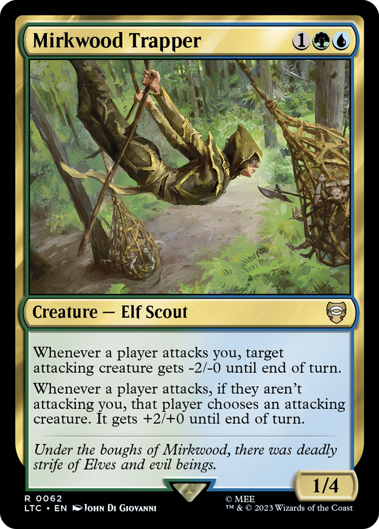 Mirkwood Trapper [The Lord of the Rings: Tales of Middle-Earth Commander] | Jomio and Rueliete's Cards and Comics
