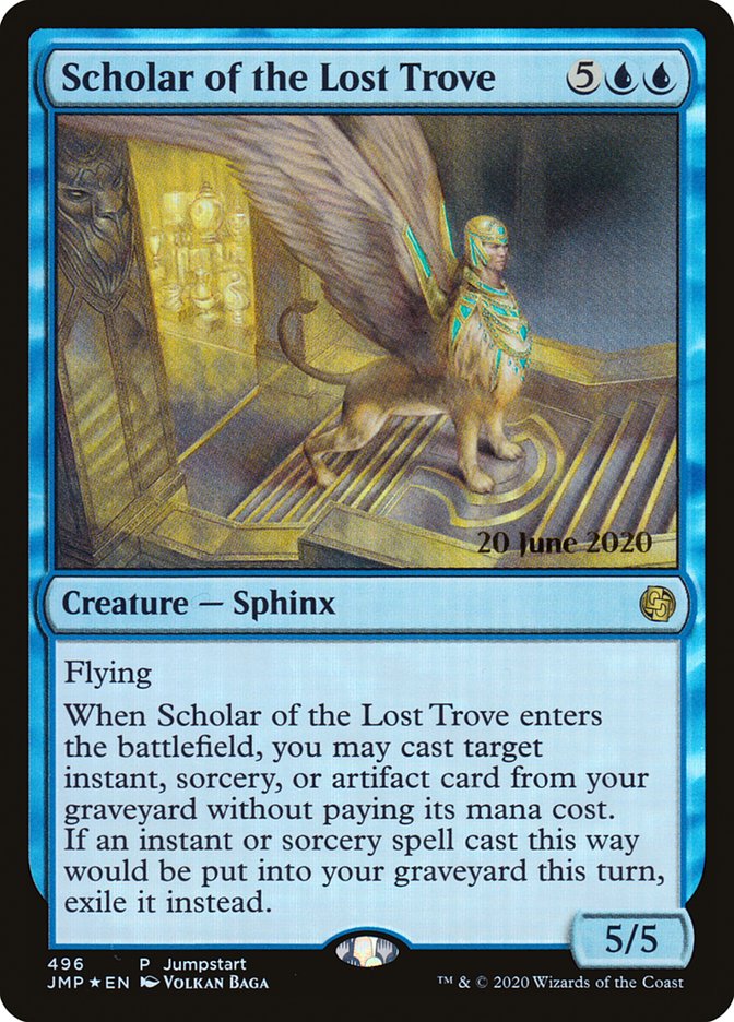 Scholar of the Lost Trove (Prerelease) [Jumpstart] | Jomio and Rueliete's Cards and Comics