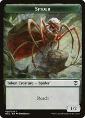 Treasure // Spider Double-Sided Token [The List] | Jomio and Rueliete's Cards and Comics