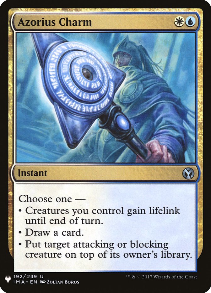 Azorius Charm [Mystery Booster] | Jomio and Rueliete's Cards and Comics
