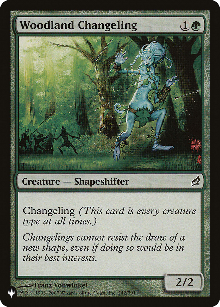 Woodland Changeling [The List] | Jomio and Rueliete's Cards and Comics