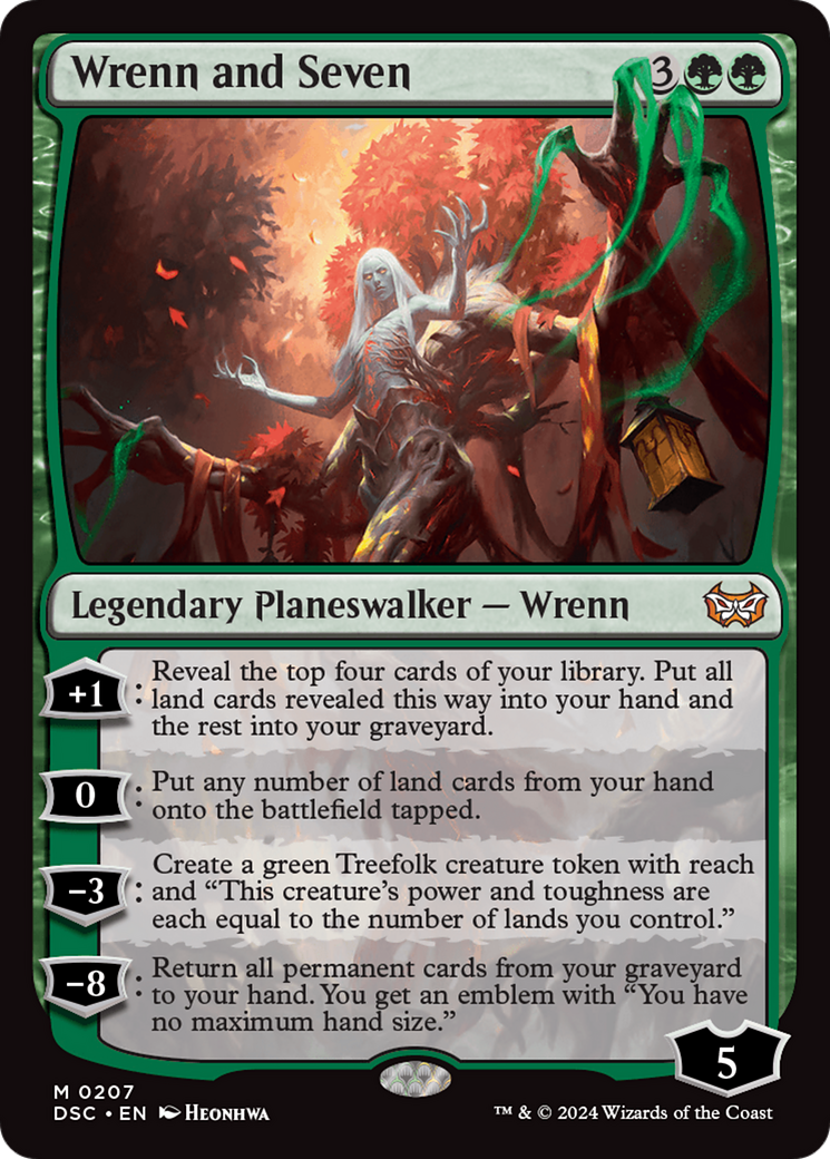 Wrenn and Seven [Duskmourn: House of Horror Commander] | Jomio and Rueliete's Cards and Comics