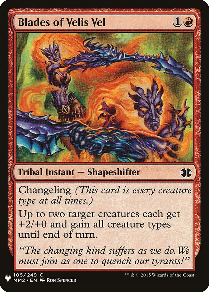 Blades of Velis Vel [Mystery Booster] | Jomio and Rueliete's Cards and Comics