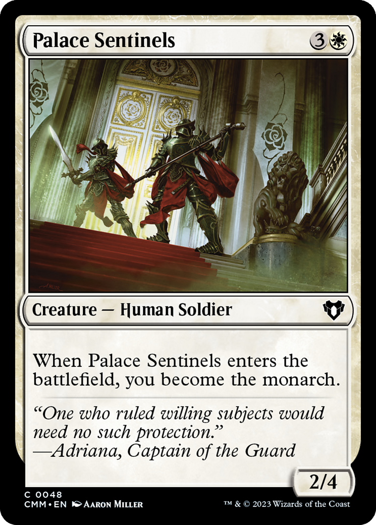 Palace Sentinels [Commander Masters] | Jomio and Rueliete's Cards and Comics