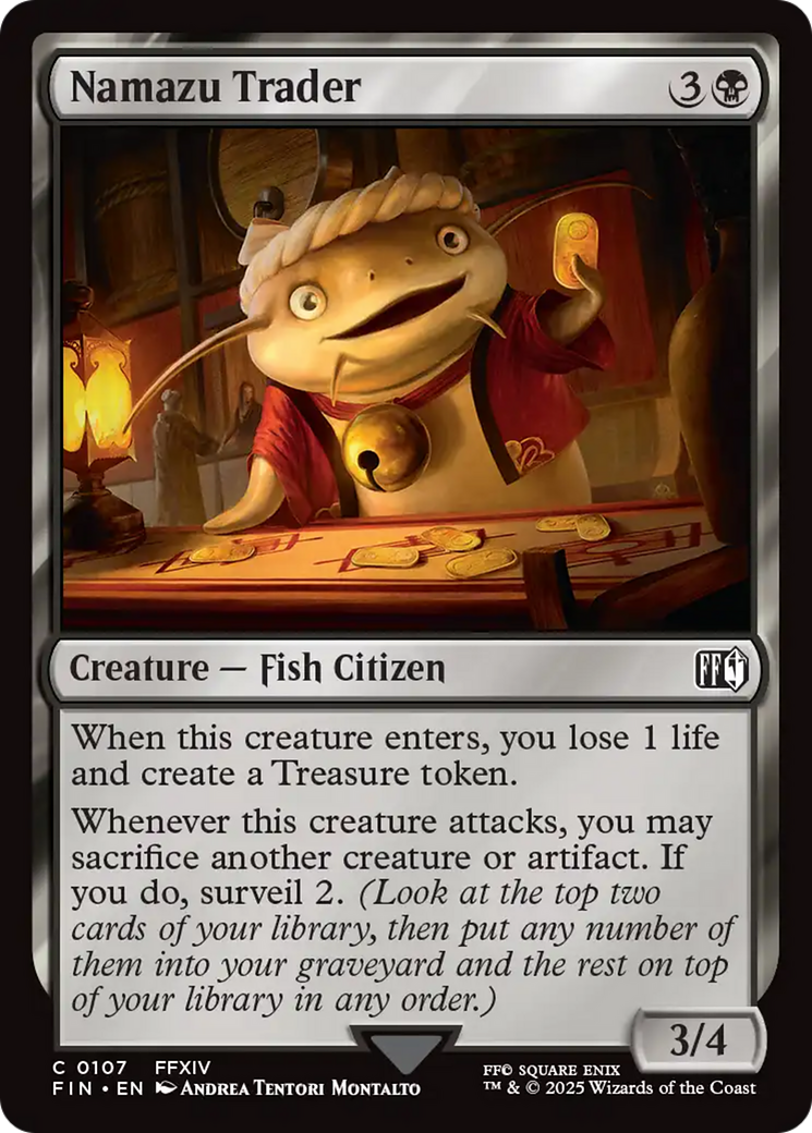 Namazu Trader [FINAL FANTASY] | Jomio and Rueliete's Cards and Comics