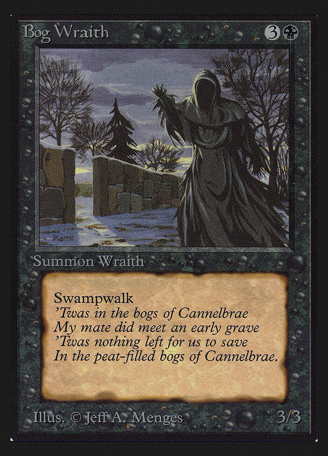 Bog Wraith [International Collectors' Edition] | Jomio and Rueliete's Cards and Comics